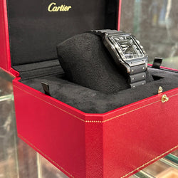 CARTIER SANTOS BLACK WSSA0039