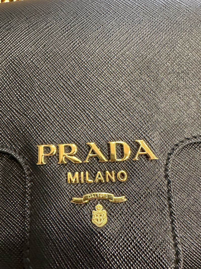 Prada Pattina Borsa a Tracolla Piccola