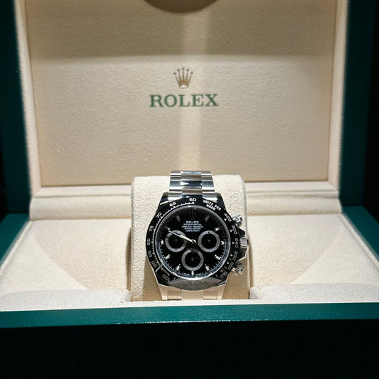 ROLEX DAYTONA 116500LN QUADRANTE NERO GHIERA CERAMICA