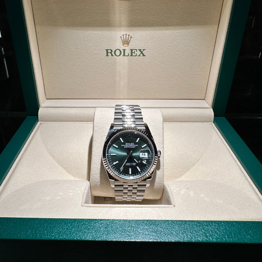 ROLEX DATEJUST 126234 VERDE MENTA NUOVO