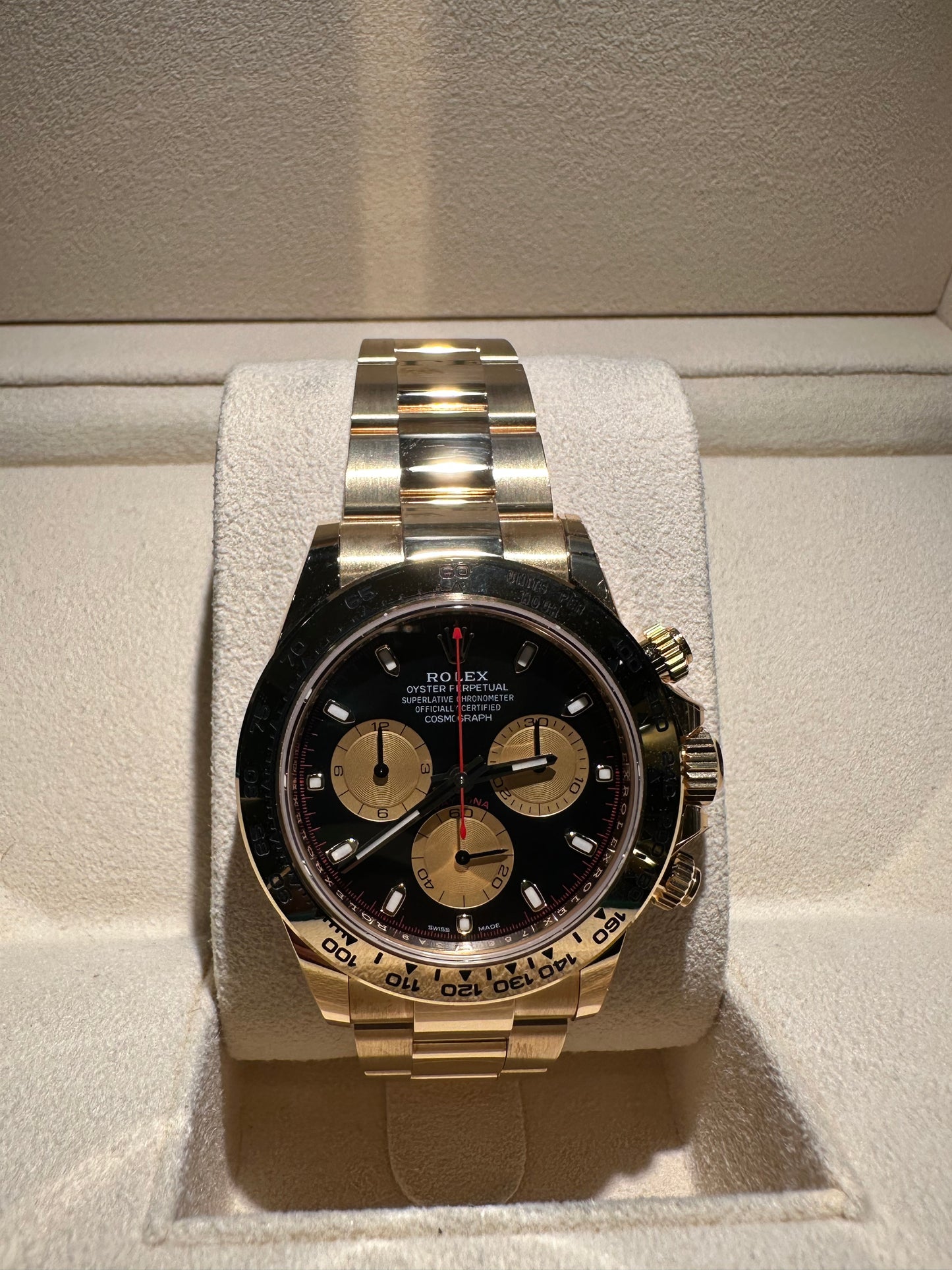 ROLEX DAYTONA 116508 ORO GIALLO