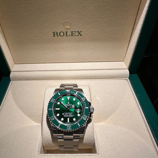 ROLEX SUBMARINER 116610LV HULK