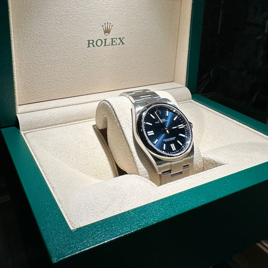 ROLEX OYSTER PERPETUAL 41 Blu